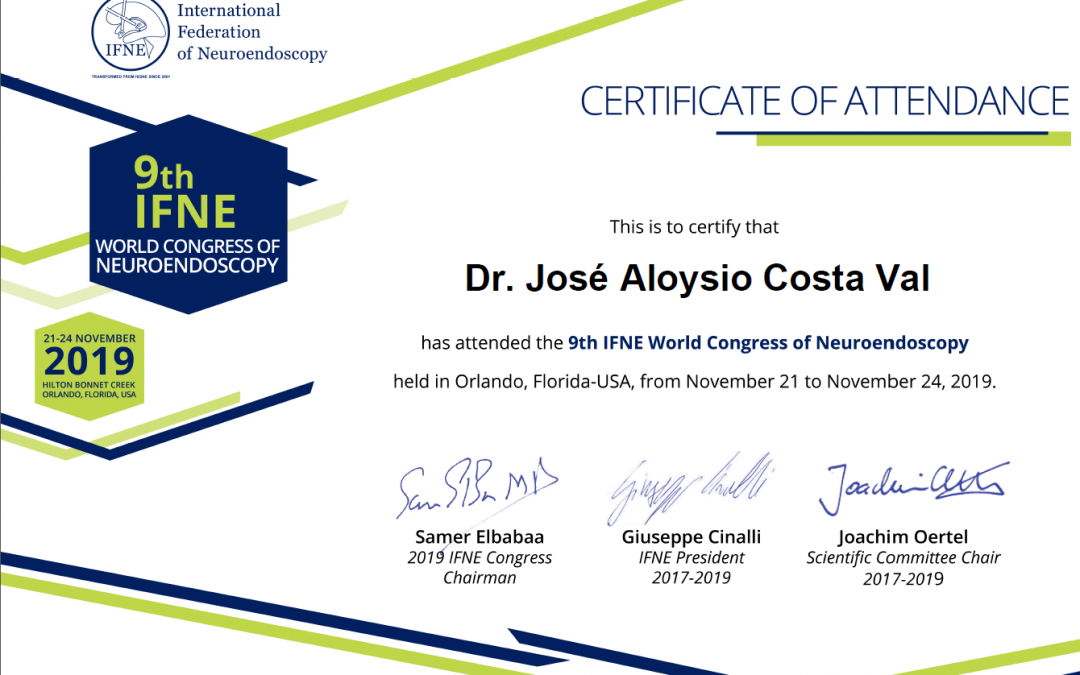 IX Congresso Internacional de Neuroendoscopia